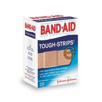 Johnson & Johnson Consumer Products 4408 Johnson & Johnson 1\" X 3 1/4\" Band-Aid Tough-Strips Strip Adhesive Bandage (20 Per Box)